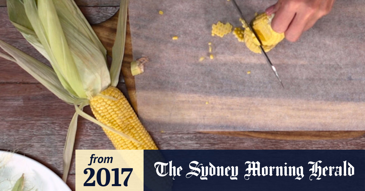 Video How to cut corn from the cob